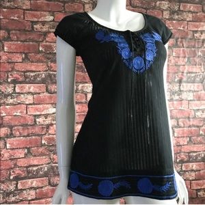 NEW Free People Embroidered Tunic